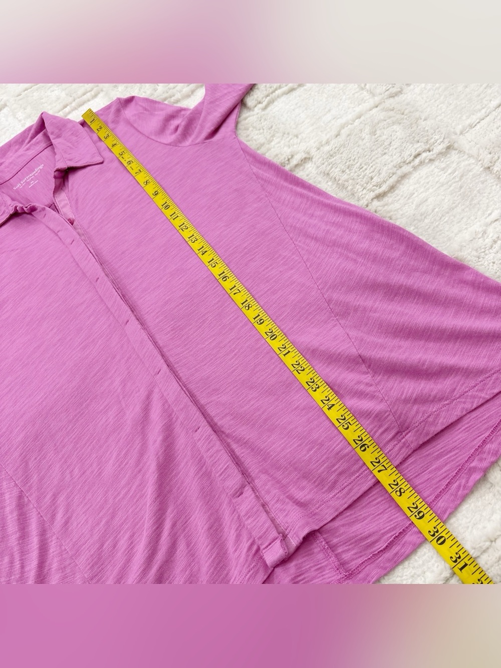 Soft Surroundings Button Down Tunic Top Petite Small - Picture 12 of 13